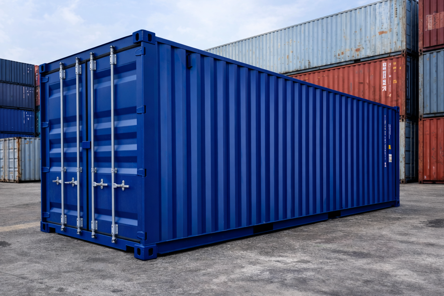 jenis jenis container standar 20ft